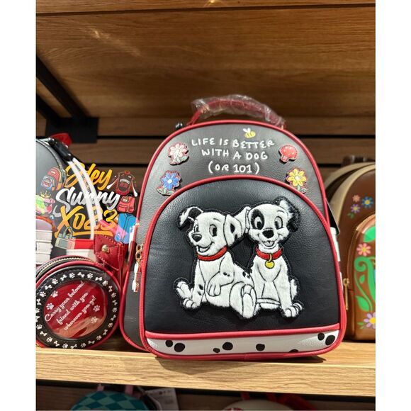 Disney Christmas 2025 Lil Rin Rin Plush Badge Red New